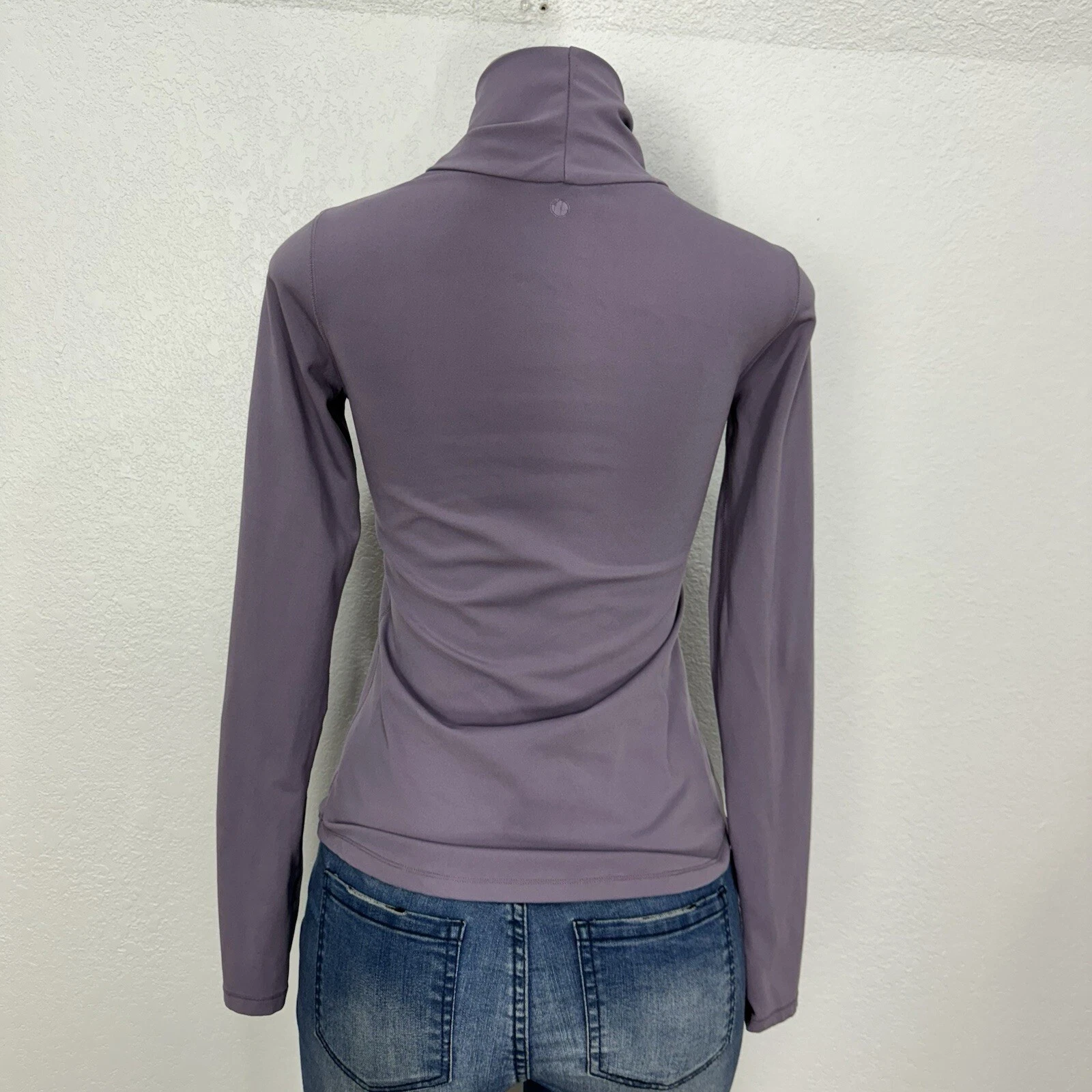yogalicious pull over casual knit top sweatshirt