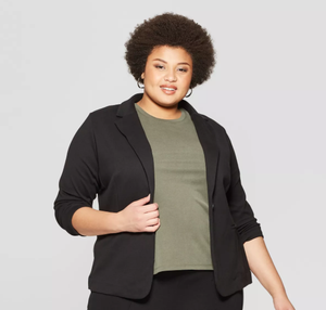 walmart plus size blazers