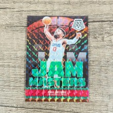 Paul George #4 Green Mosaic Prizm Jam Masters 2023-24 Panini Mosaic Basketball 