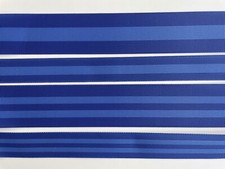 Dark Blue medium blue Stripe Grosgrain ribbon 7/8" 1.5" wide narrow preppy