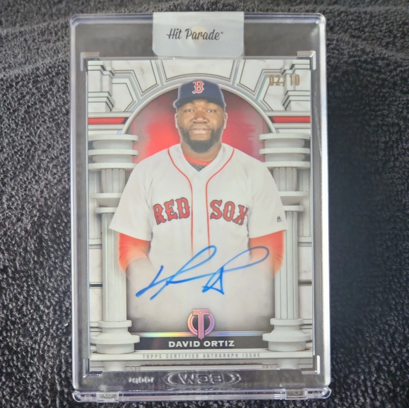 2023 Topps Tribute David Ortiz Olympus Auto Autograph #02/10 Red Sox