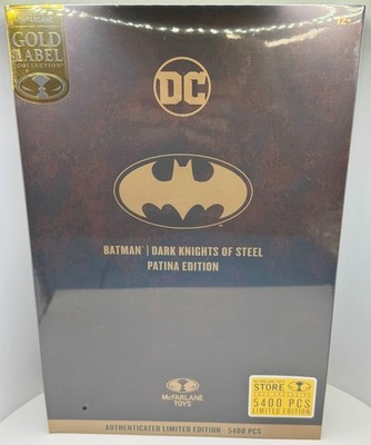 DC Multiverse Batman Dark Knights of Steel Patina Edition Gold