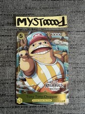 Carte One Piece Tony Tony. Chopper P-089 Promo Holo Regionals 25-26 English Card