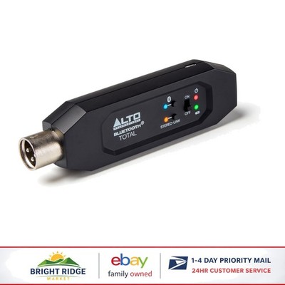 Wireless Bluetooth Receiver for Mixing Desk with 100 Ft Range and 6 Hr Battery