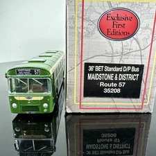 EFE 1/76 Scale 35208 - 36' BET Standard D/P Bus Maidstone & District R57