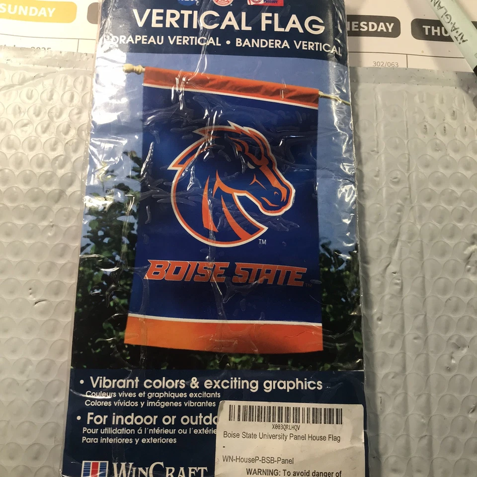 Boise State Panel House Flag or Banner - Image 2 of 4