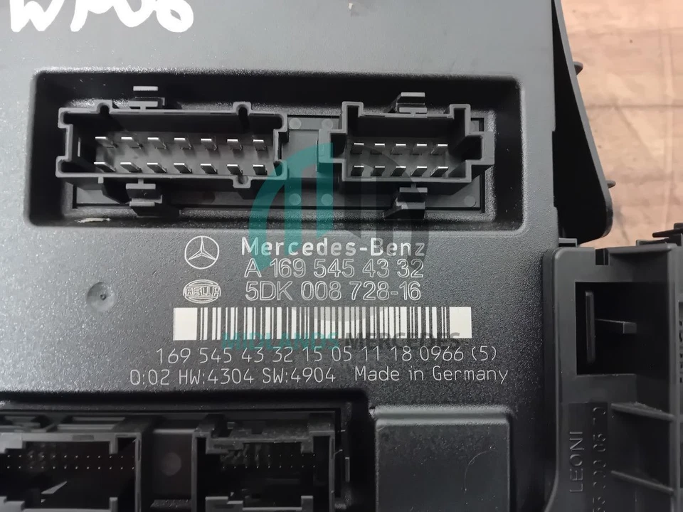 MERCEDES-BENZ A Class W169 Signal Acquisition Module Sam A1695454332 - Image 4 of 4