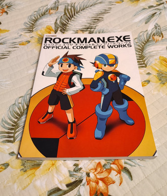 Mega Man Battle Network Rockman.EXE Official Complete Works Artbook - Used