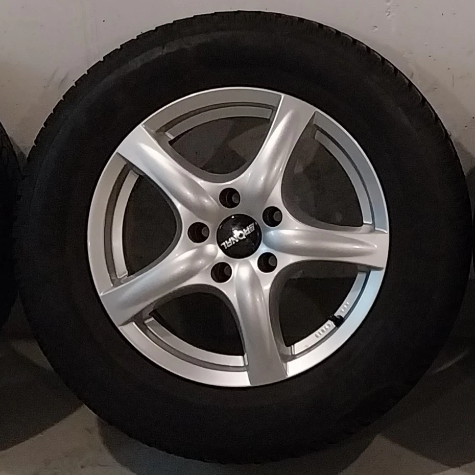 4 Winterräder Dunlop Winter Sport 5 215/65 R16 auf RONAL 6,5Jx16H2 5x114,3 ET 40 - Bild 3 von 4