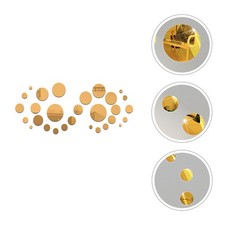 29 Pcs Miroir Acrylique Autocollants Muraux Deco Mural Antichute