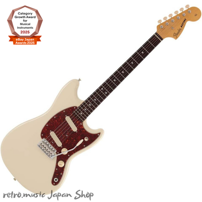ギター Fender Custom Shop Char Mustang Fender Made in Japan CHAR MUSTANG Olympic White Electric Guitar | eBay