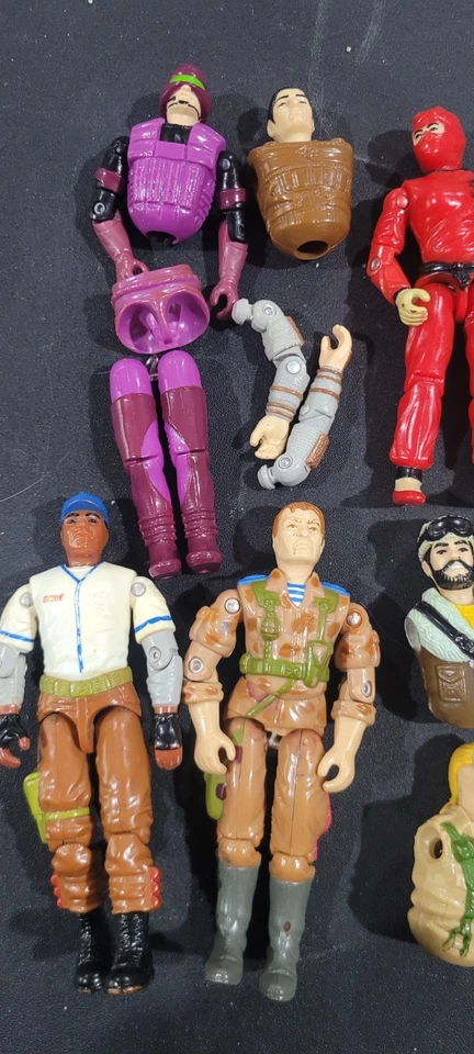 LOTE DE 3,75 figuras de acción GI Joe Street Fighter vintage ARAH 80’s y 90’s Foto 3 de 4