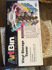 ArtBin Storage Tower 6864XL Organizer for up to 36 Vinyl Rolls White