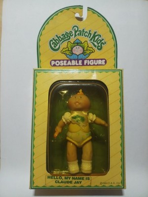 Vintage Cabbage Patch Kids Poseable Claude Jay Figure 1984