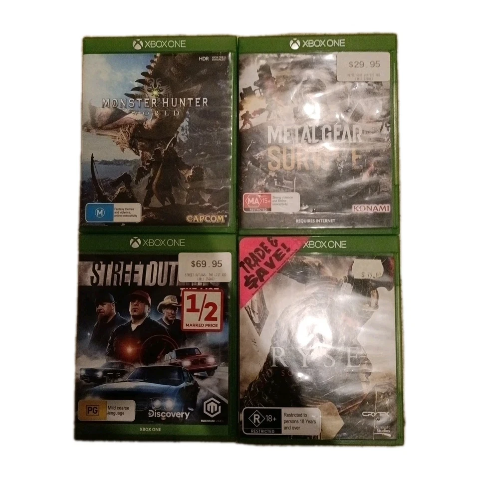 XBOX ONE GAME Bundle x 11 Halo Farcry Ryse Metal Gear Titanfall Assassin's Creed - Image 2 of 4
