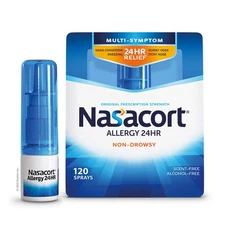 Nasacort Allergy 24HR Nasal *09/2025*Spray for Adults, Non-Drowsy &