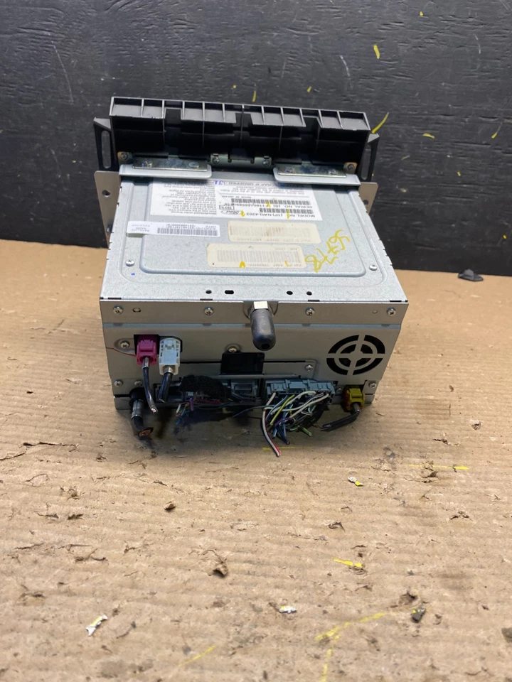 2010 Lincoln Mkz Radio Navigation Hvac Climate Control Panel S6778 DG - Image 4 of 4