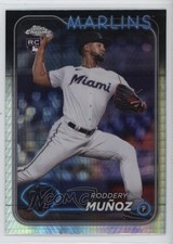 2024 Topps Chrome Update Prism Refractor Roddery Munoz Muñoz #USC164 16wc