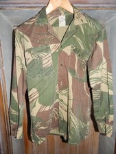 EB Rhodesia Camouflage Bush Long Sleeved Statesman Shirt 15cms Rhodesian