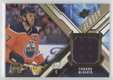 2021-22 SPx Jersey Gold Spectrum 9/65 Connor McDavid #J-CM 00d2