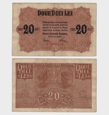 Romania - 1917 - 20 Lei -  VG-   #CO8711