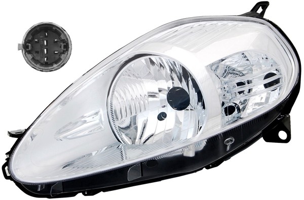 Scheinwerfer Links FüR Fiat Grande Punto 199 2008- Facelift Halogen Elektr. LWR-image