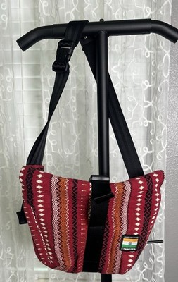 Ethnotek Cyclist Adjustable Strap Multi Pocket Bag