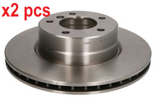 X2 PCS L&R SIDES FRONT FITS BMW 5 M5 BRAKE DISC C3B030ABE ABE