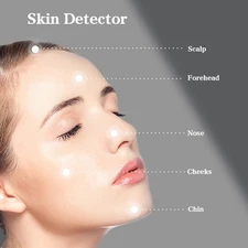 800X Wireless Skin Diagnosis Analyzer USB Rechargeable Scalp Analyzer Detector
