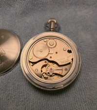 Waltham Admiralty Pattern No.6 1943 WW2 Torpedo Pocket Stop Watch U6415 WORKING