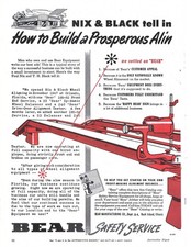 Bear Alignment Equipment Vintage Ad From Automotive Digest April 1950