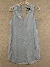 GAP Womens Denim Dress Size Medium Blue Adult 100% Lyocell