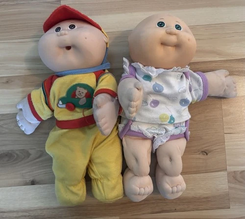 Lot Of 2 Vintage Cabbage Patch Kid Dolls