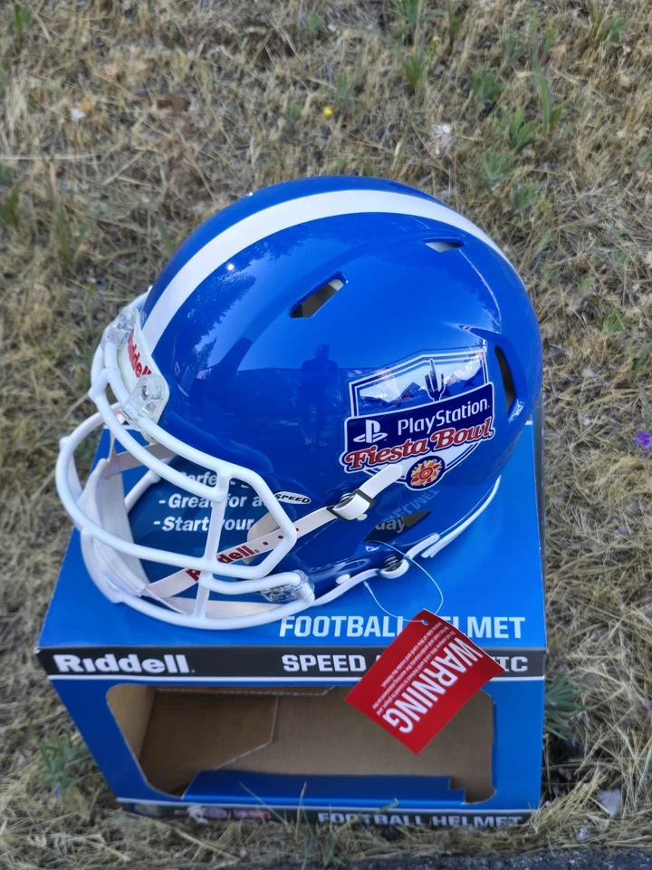 /Rare New Large Riddell Full Size Authentic Football Speed Helmet. Collect Me! - Image 3 of 4