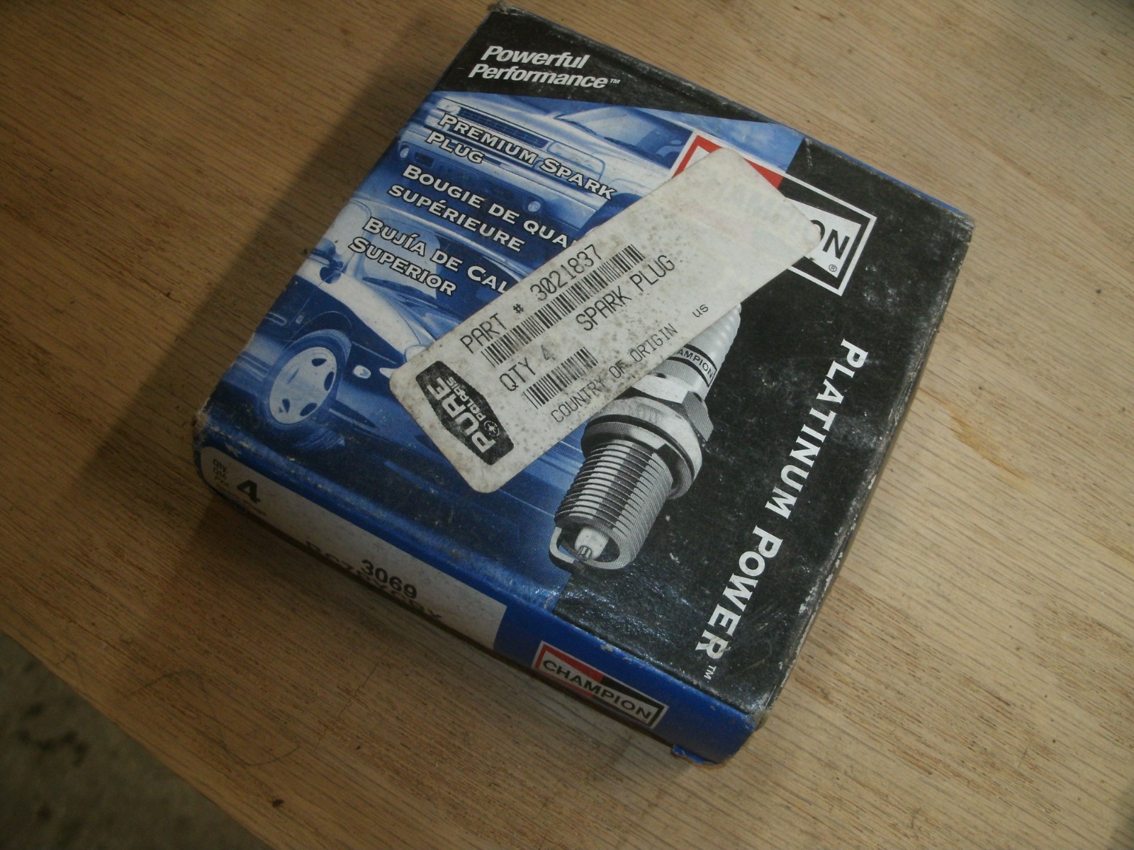 Champion Spark Plugs RC7PYCBX  Qty 4  POLARIS 3021837