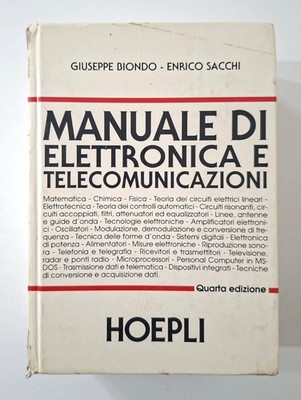 G. Blond & E. Taschen - Handbuch für Elektronik und Telekommunikation - Hoepli