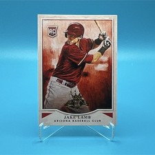 2015 Panini Diamond Kings Jake Lamb #162 Arizona Diamondbacks Rookie Card