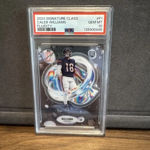 2024 Signature Class: Fluidity Caleb Williams Rookie card PSA 10 #F1