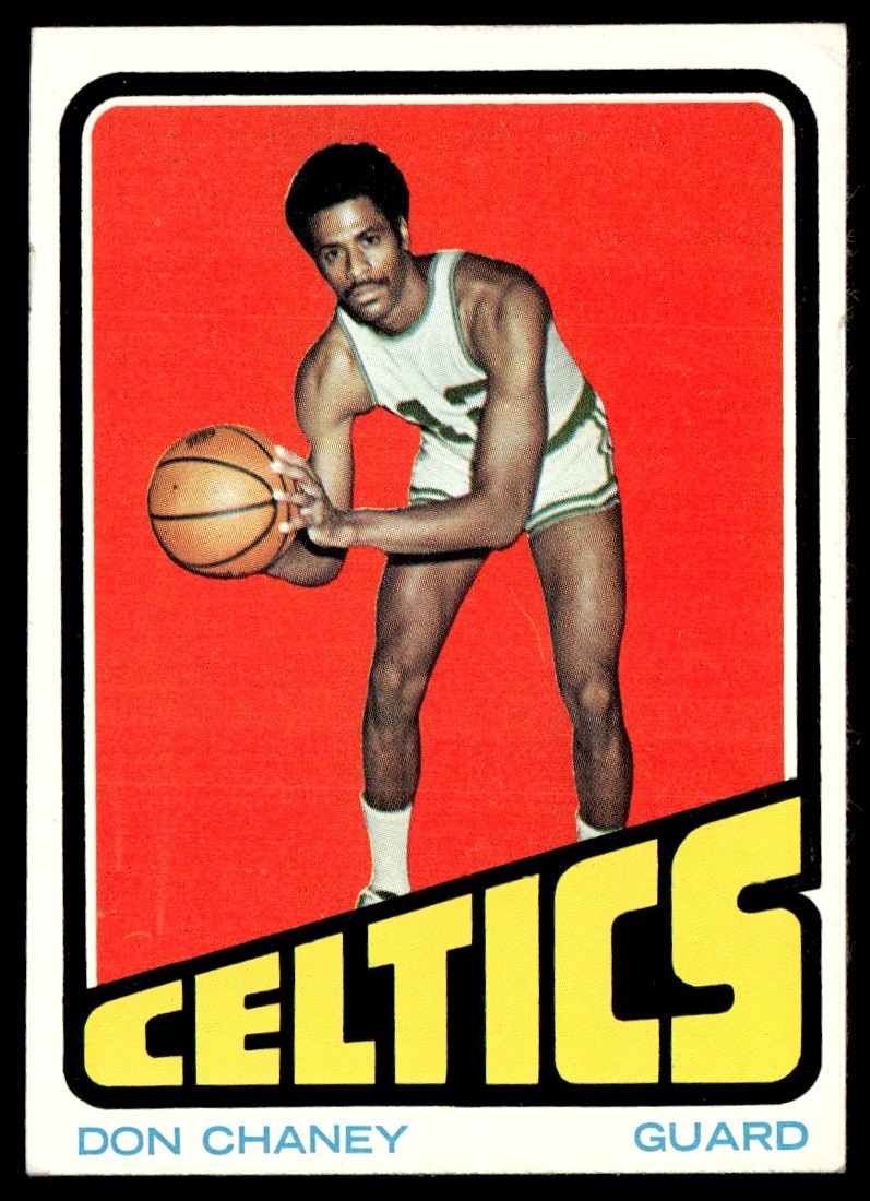 1972-73 Topps Basketball Card Don Chaney Boston Celtics #131 EX-MT