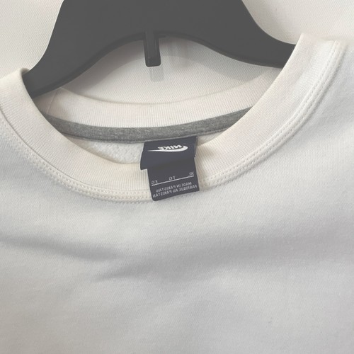 Nike Sportswear Men's White Crewneck Sweatshirt Size Large - Picture 6 of 6