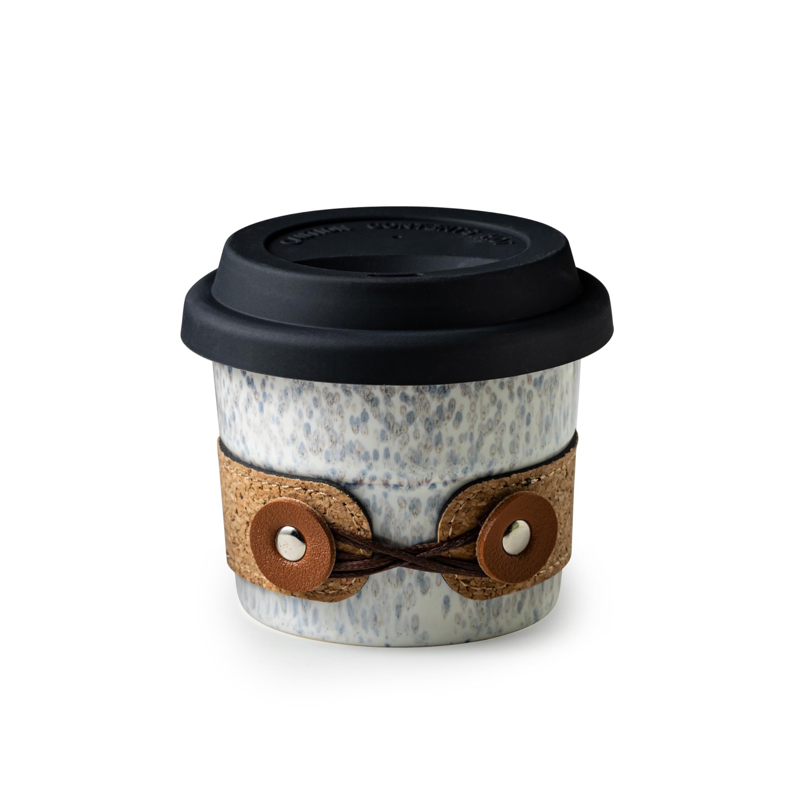 Coffee Mug, Ceramic Coffee Cups, Spill Proof Travel Coffee Tumbler with Lids,...