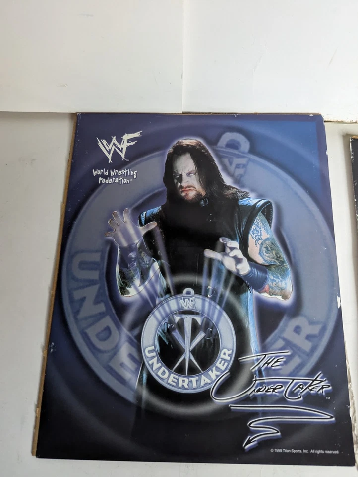 Lote De 3 Fotos Póster 8x10 De Colección WWF DX 1998 - Undertaker, Shawn Michaels  Foto 3 de 4