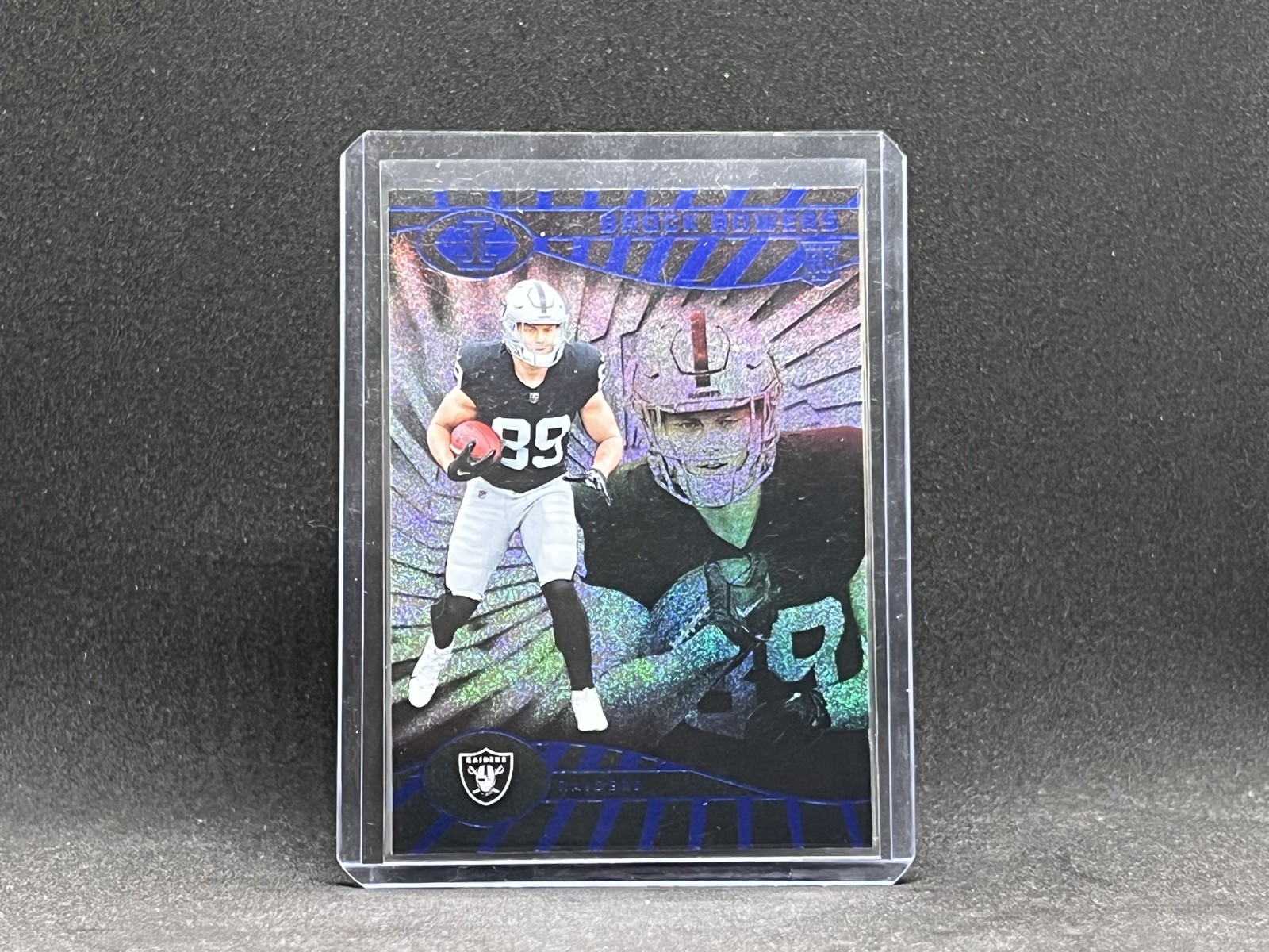 2024 Panini Illusions - Brock Bowers #47 Trophy Collection Dots (RC)
