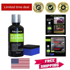 Ceramic Coating Plastic Restorer for Cars - 30ml Black Trim Restore
