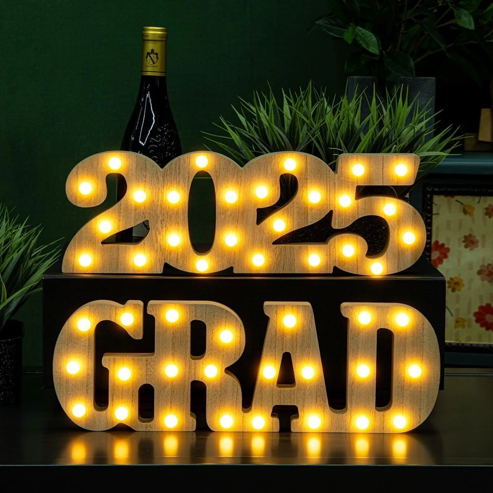 Class of 2025 Graduation Party Decor - LED Marquee Letters - Image 4 of 4