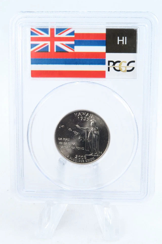 2008-P PCGS MS66 Hawaii State Quarter Business Strike 25C - Image 2 of 2