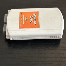 Sega Dreamcast P-20-316E Performance Memory Card Vintage Orange Label