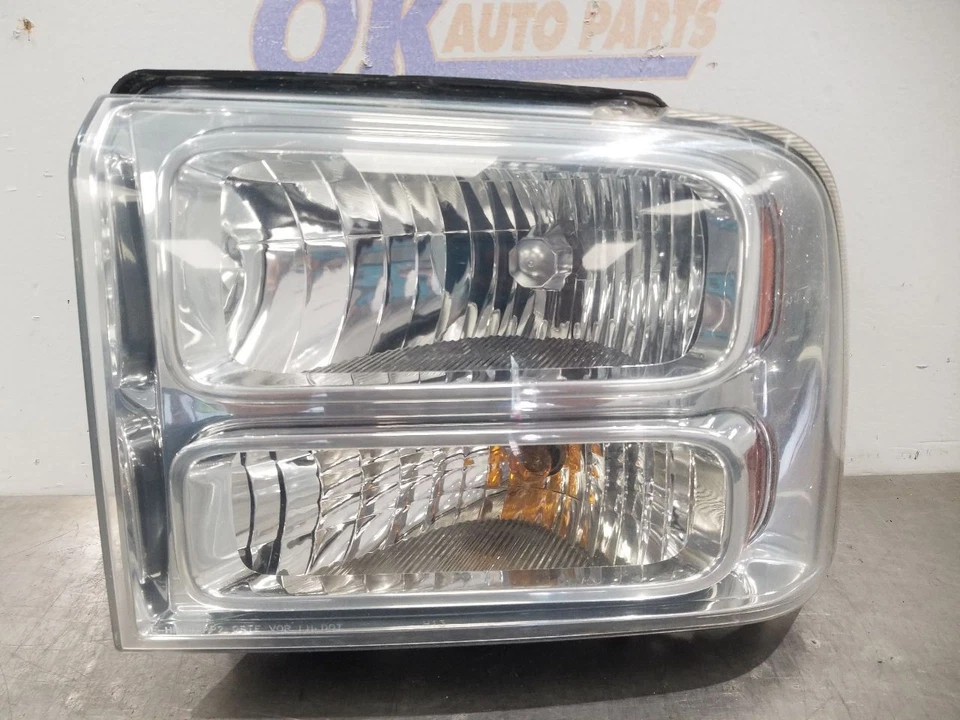 07 FORD F350 SUPER DUTY CONJUNTO DE LUZ DE FARO COMPUESTO CONDUCTOR IZQUIERDO Foto 2 de 4