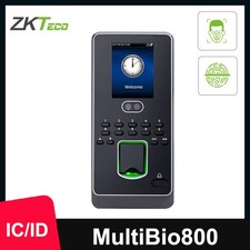 ZKTeco MultiBio800 Face Fingerprint Recognition Time Attendance Access Control