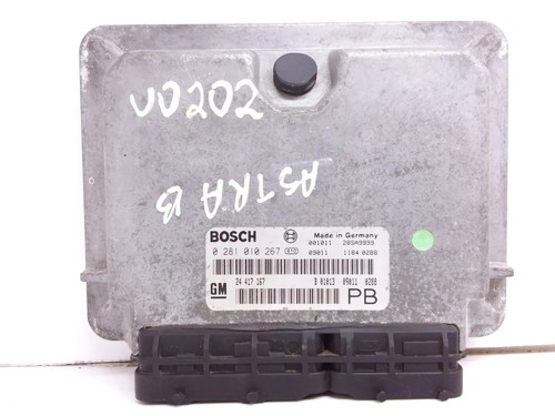 OPEL ASTRA G Hatchback F48, F08 Motorsteuergerät 0281010267 1234 10023551